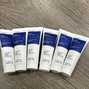 20mlx6 Korres Foaming Cream Cleanser - Blue and White